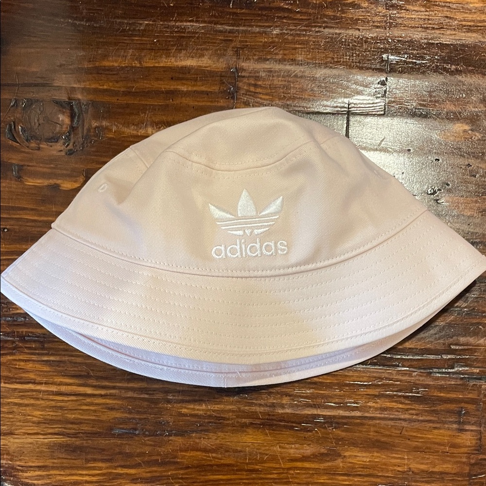 7$ ADD ON! Adidas Light Pink Bucket Hat